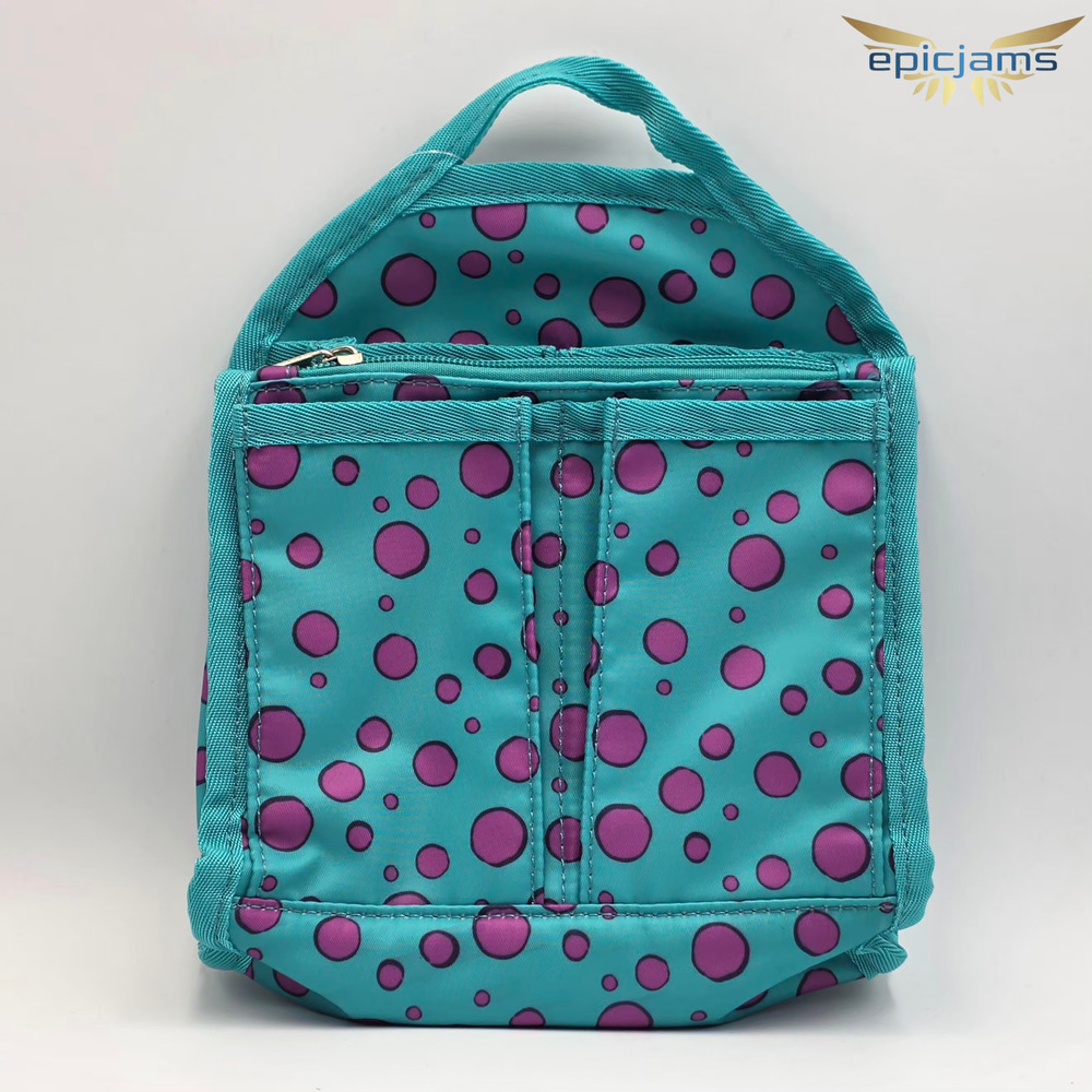Disney Pixar Monsters Inc. Exclusive Sulley Pattern Mini Backpack Organizer New